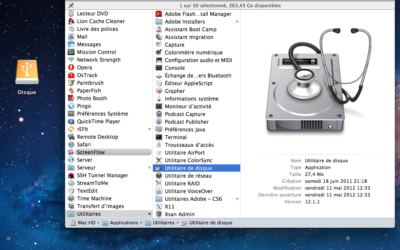 Formater un disque dur externe ou une clé USB pour l'utiliser sous Mac