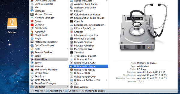 Comment Formater / Effacer un disque dur externe sur Mac 