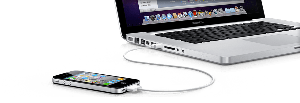 Charger iPhone par USB