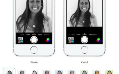 Appliquer des filtres grâce à l'application photos d'Apple