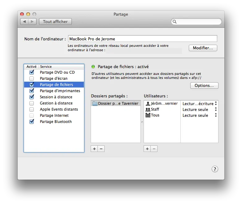 Comment partager des fichiers entre Windows et Mac ? 3