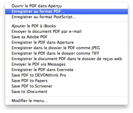 Combiner plusieurs images en un seul fichier PDF sur Mac 3