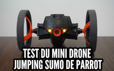 Test du Jumping Sumo de Parrot