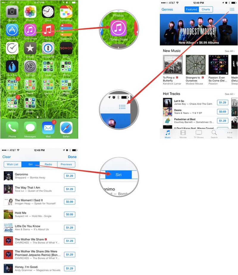 Identifier-musique-Siri-iTunes-iPhone
