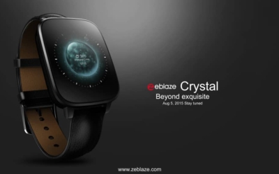 Test de la montre connectée Zeblaze Crystal