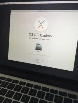 installation osx el capitan mac usb boot3