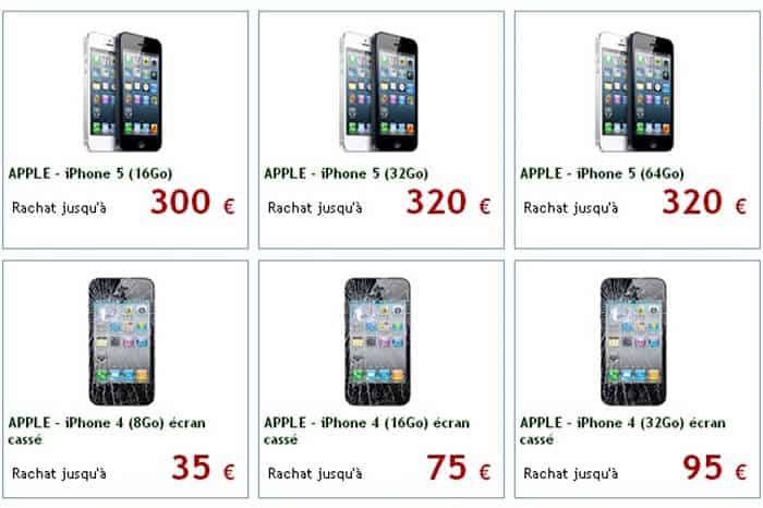 Estimation-prix-vente-iPhone
