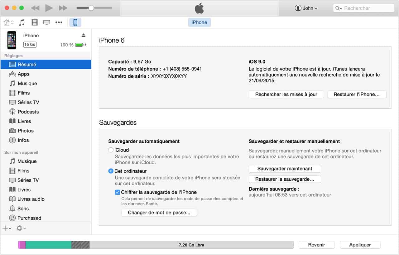 Restaurer Votre Iphone Sans Le Mettre A Jour Frenchmac