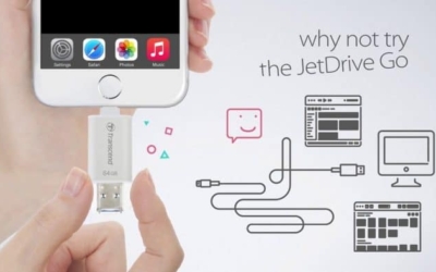 Augmentez le stockage de l'iPhone avec la clé USB Transcend JetDrive