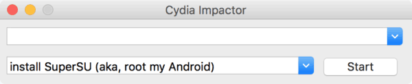 Capture de Cydia Impactor