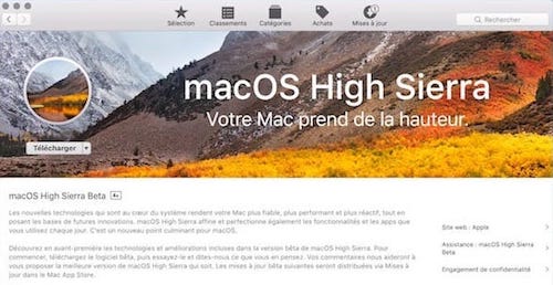 macOS high Sierra