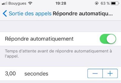 iOS 11 - Appel