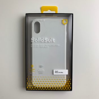 SolidSuit iPhone X Frenchmac packaging