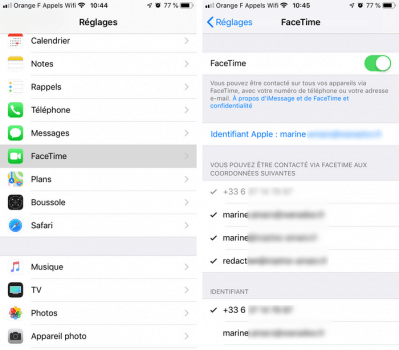 Activer FaceTime et gérer les identifiants sur iPhone : Comment configurer les identifiants iMessage et FaceTime ?﻿