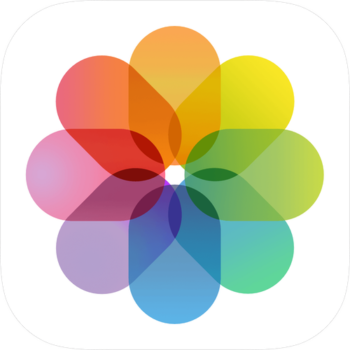 Logo de l'app Photos sur iPhone