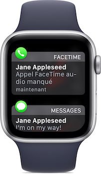 Notifications apple watch