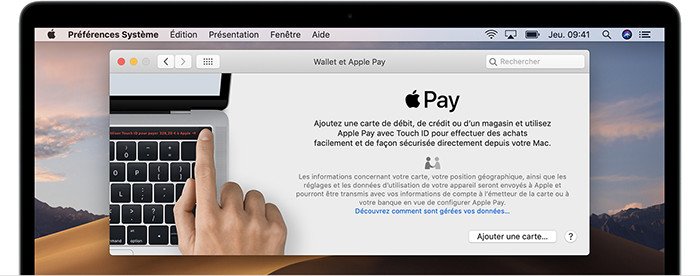 mac ajout carte apple pay