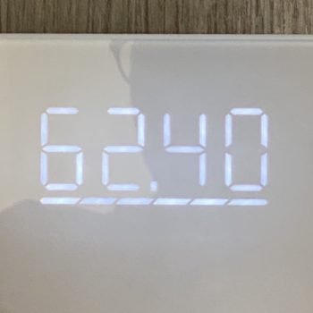 Xiaomi Mi Body Composition Scale Glass test affichage led