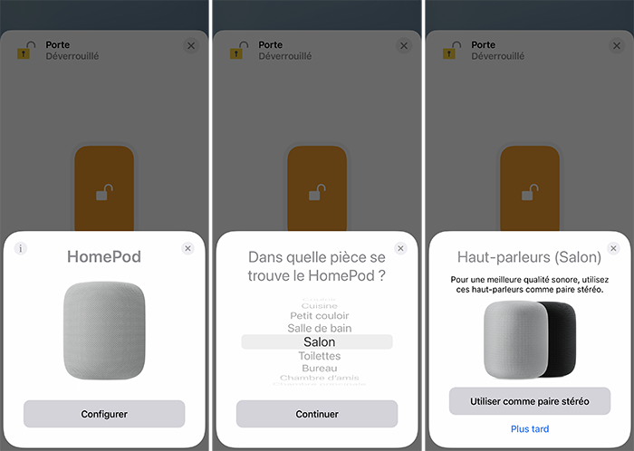 iphone configuration homepod stereo