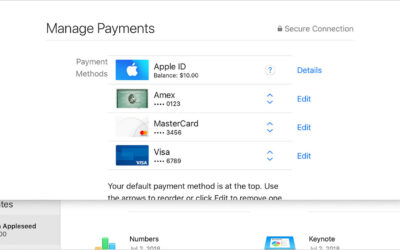 Comment changer le moyen de paiement lié à votre identifiant Apple ?