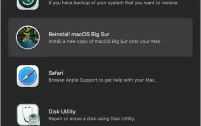 Comment vérifier si une partition de récupération est installée sur votre Mac