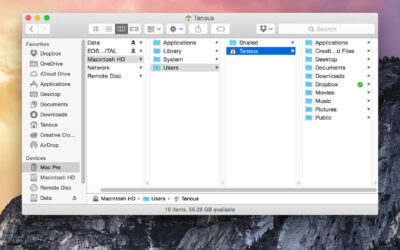 Comment trouver le chemin d'un fichier dans macOS