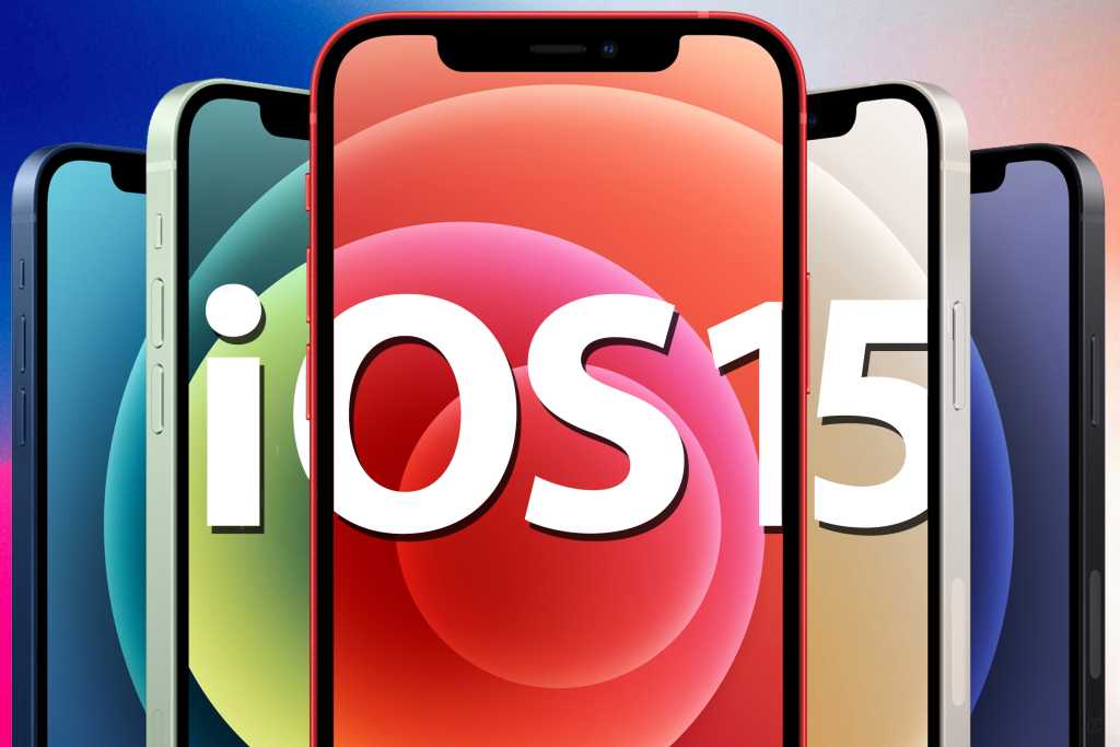 iOS 15 graphic