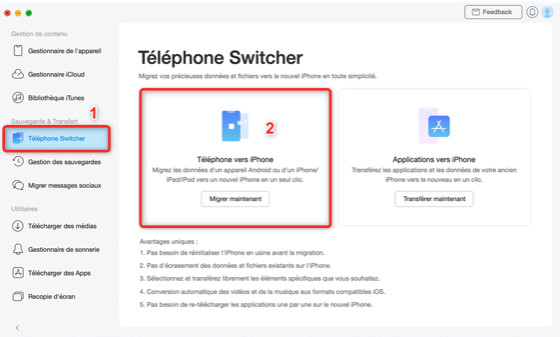 anytrans telephone switcher