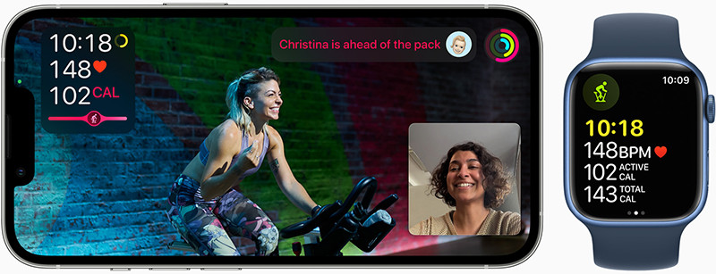 apple fitness plus shareplay