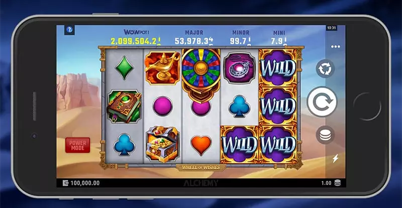 wheel of wishes slot machine iphone