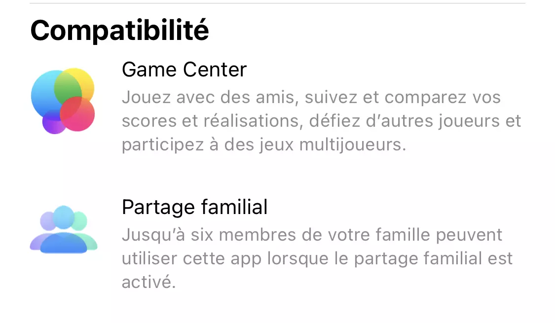 app store partage familial