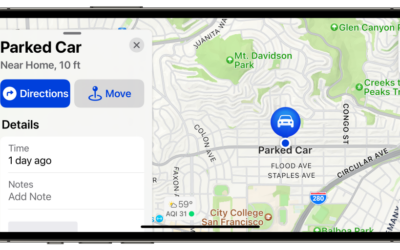 Comment suivre l'emplacement d'une voiture garée sur l'iPhone ?