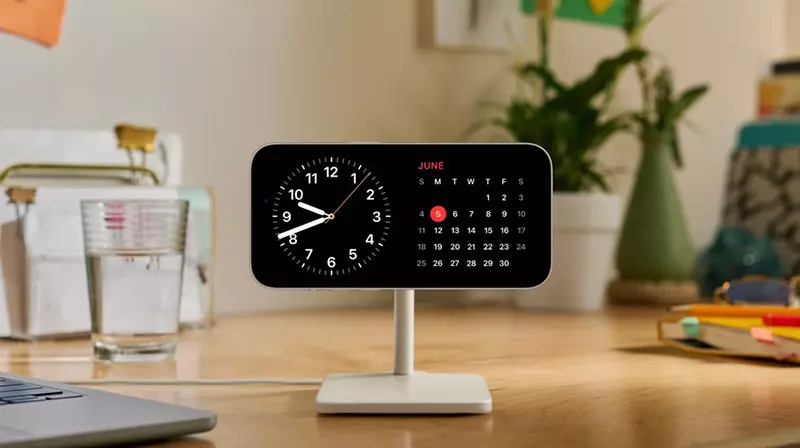 iOS 17 iPhone en veille stand by