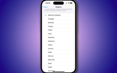 iOS 17 ajoute de nombreuses nouvelles sonneries et tonalités de texte