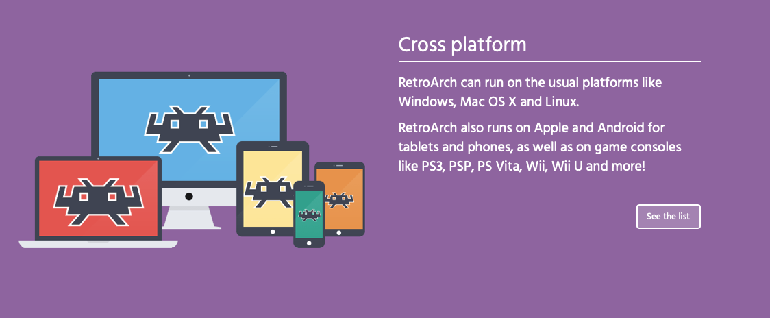 RetroArch crossplatform