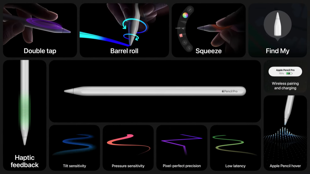 apple pencil pro resume 2024