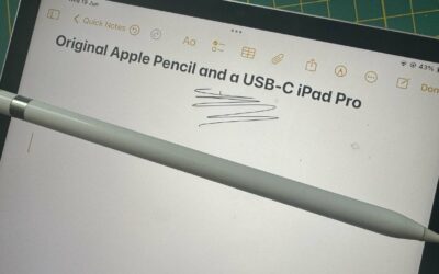 Comment utiliser l'Apple Pencil d'origine avec le nouvel iPad ?